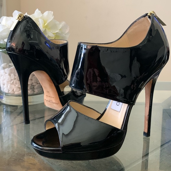 🖤 JIMMY CHOO Private Tacco Heel Sandal 🖤 - Picture 1 of 15